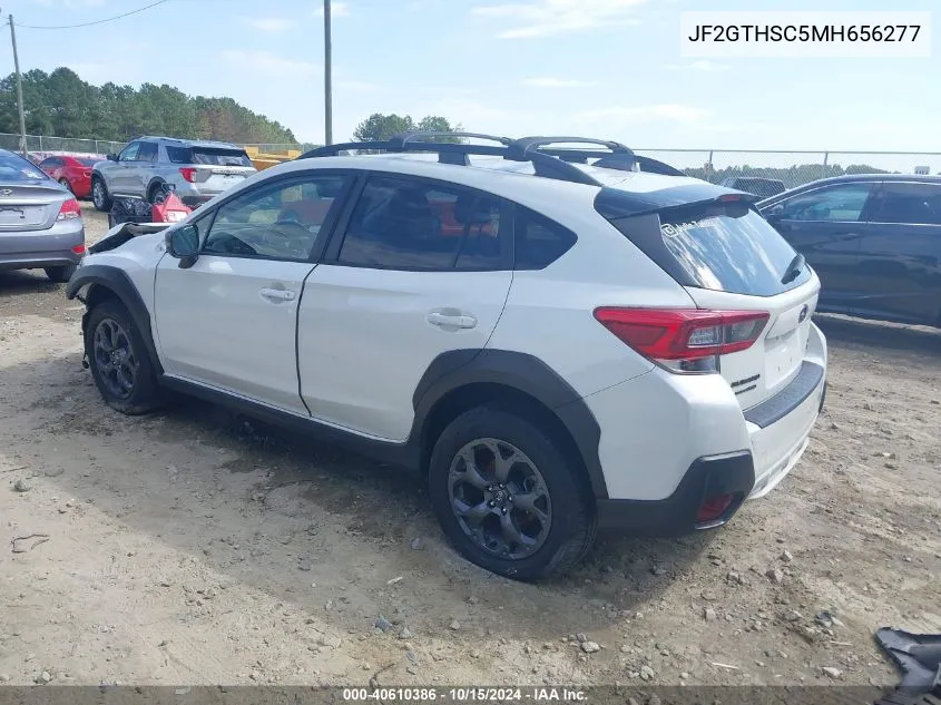 2021 Subaru Crosstrek Sport VIN: JF2GTHSC5MH656277 Lot: 40610386