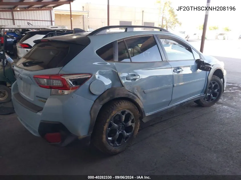 2022 Subaru Crosstrek Sport VIN: JF2GTHSCXNH208196 Lot: 40282330