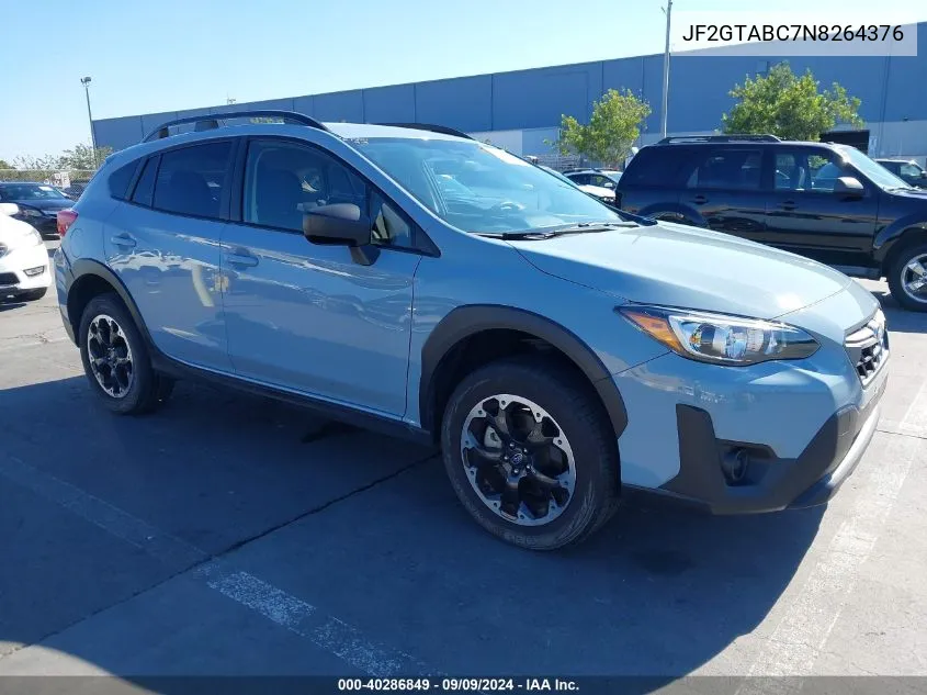 JF2GTABC7N8264376 2022 Subaru Crosstrek