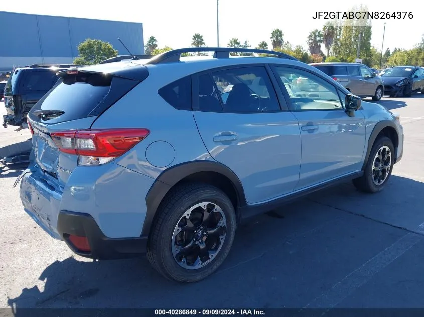 JF2GTABC7N8264376 2022 Subaru Crosstrek