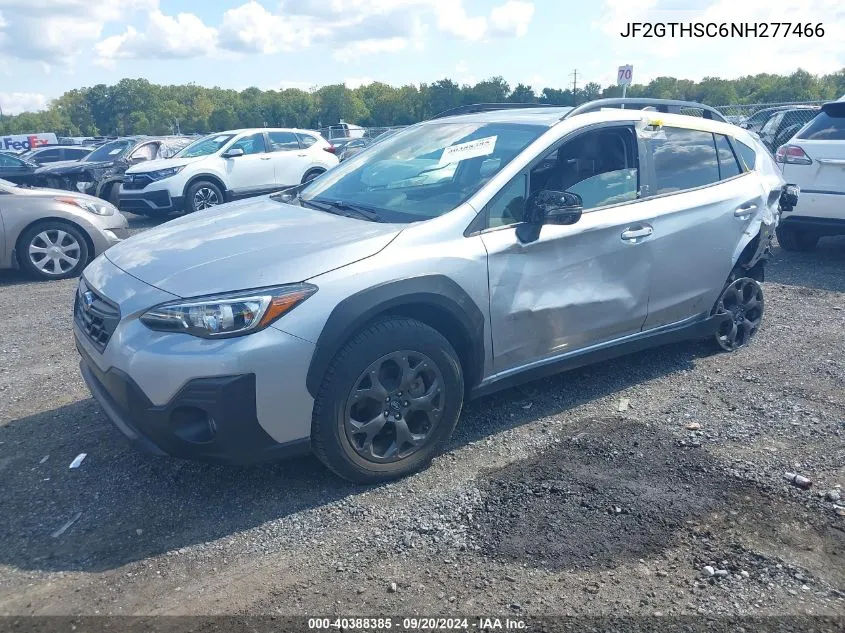 2022 Subaru Crosstrek Sport VIN: JF2GTHSC6NH277466 Lot: 40388385