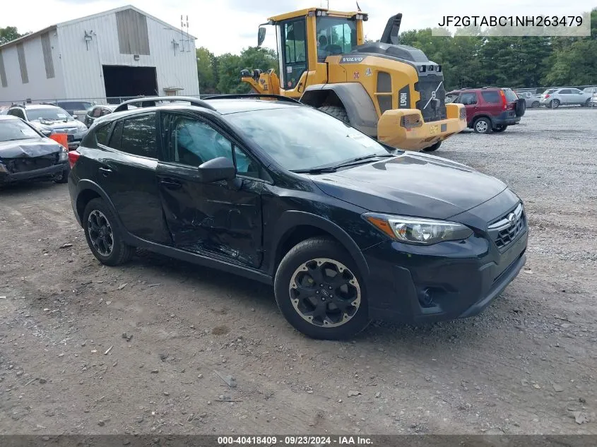 2022 Subaru Crosstrek VIN: JF2GTABC1NH263479 Lot: 40418409