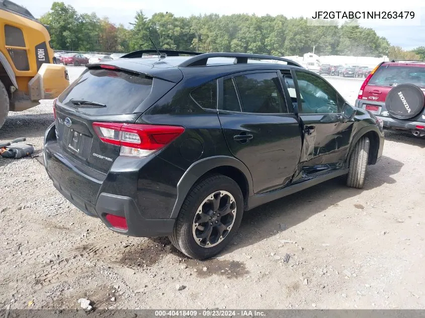 2022 Subaru Crosstrek VIN: JF2GTABC1NH263479 Lot: 40418409