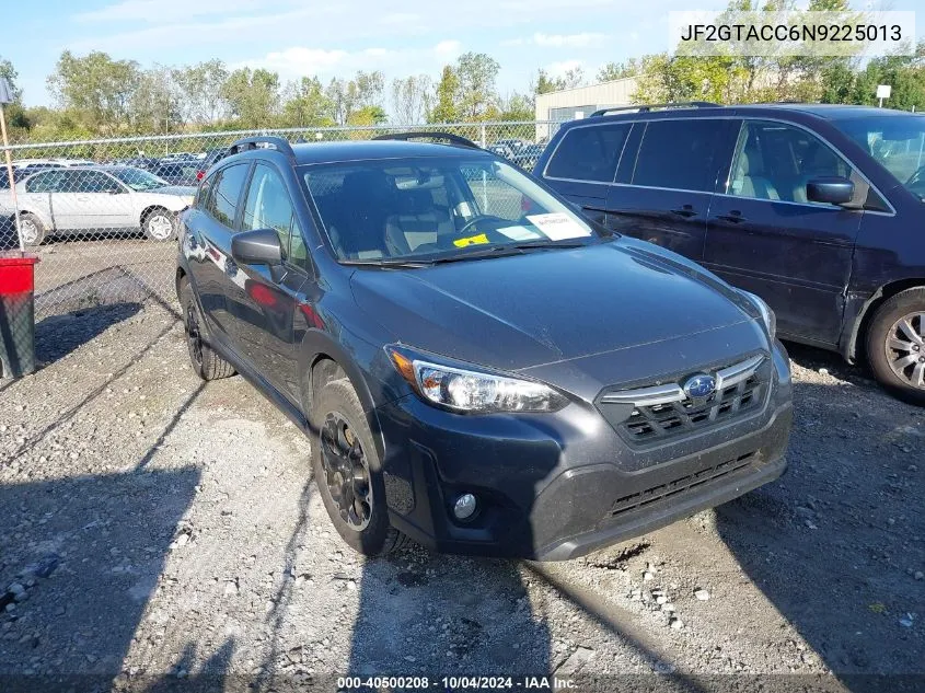 2022 Subaru Crosstrek Premium VIN: JF2GTACC6N9225013 Lot: 40500208