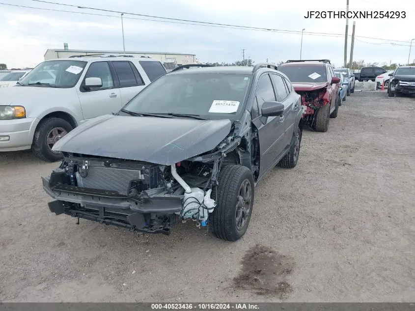 2022 Subaru Crosstrek Sport VIN: JF2GTHRCXNH254293 Lot: 40523436