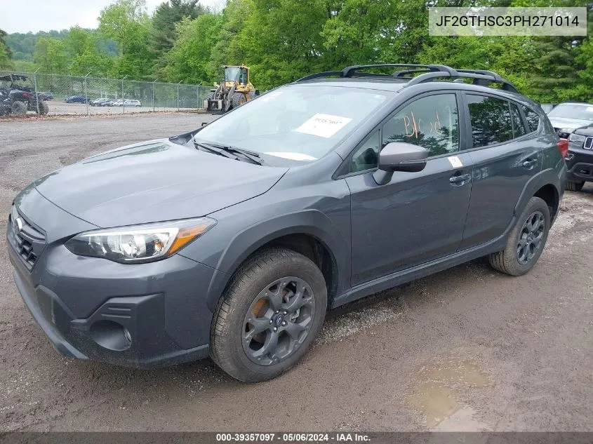 JF2GTHSC3PH271014 2023 Subaru Crosstrek Sport