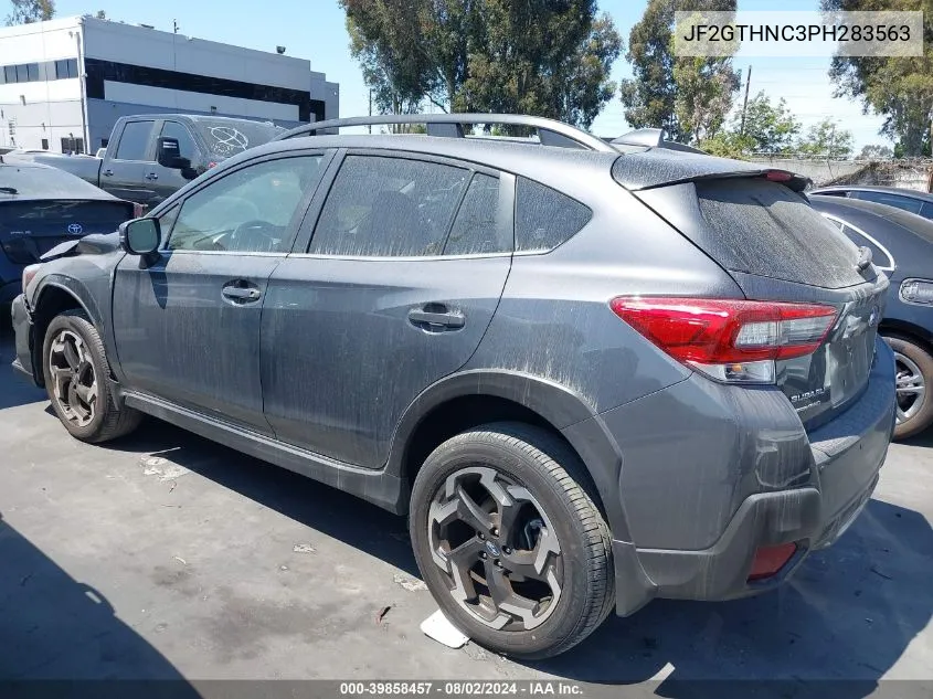 2023 Subaru Crosstrek Limited VIN: JF2GTHNC3PH283563 Lot: 39858457