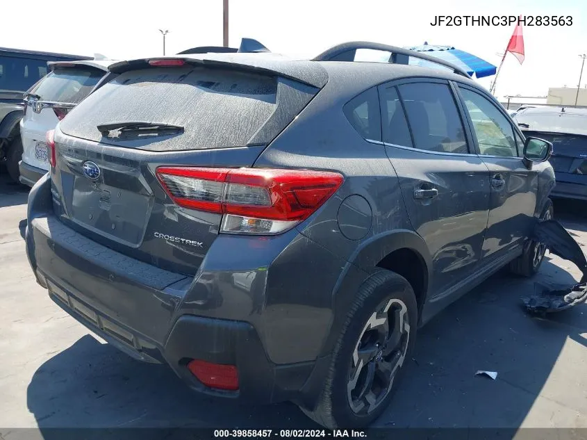 2023 Subaru Crosstrek Limited VIN: JF2GTHNC3PH283563 Lot: 39858457