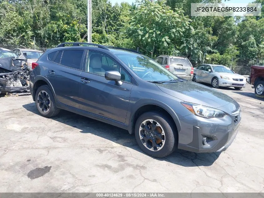 2023 Subaru Crosstrek Premium VIN: JF2GTAEC5P8233884 Lot: 40124629