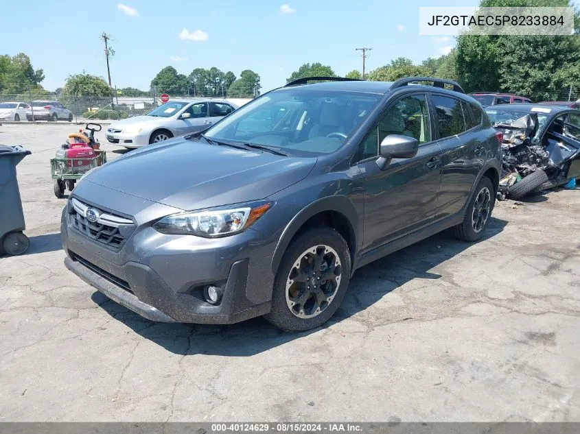 2023 Subaru Crosstrek Premium VIN: JF2GTAEC5P8233884 Lot: 40124629