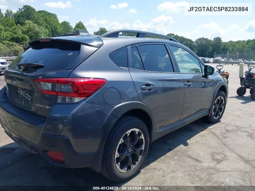 2023 Subaru Crosstrek Premium VIN: JF2GTAEC5P8233884 Lot: 40124629