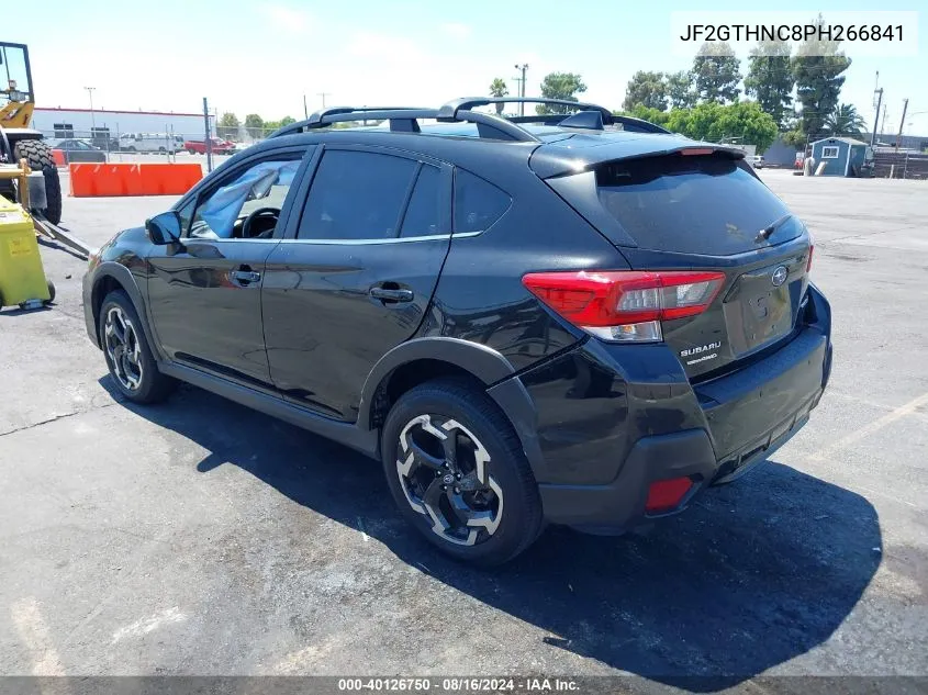 2023 Subaru Crosstrek Limited VIN: JF2GTHNC8PH266841 Lot: 40126750