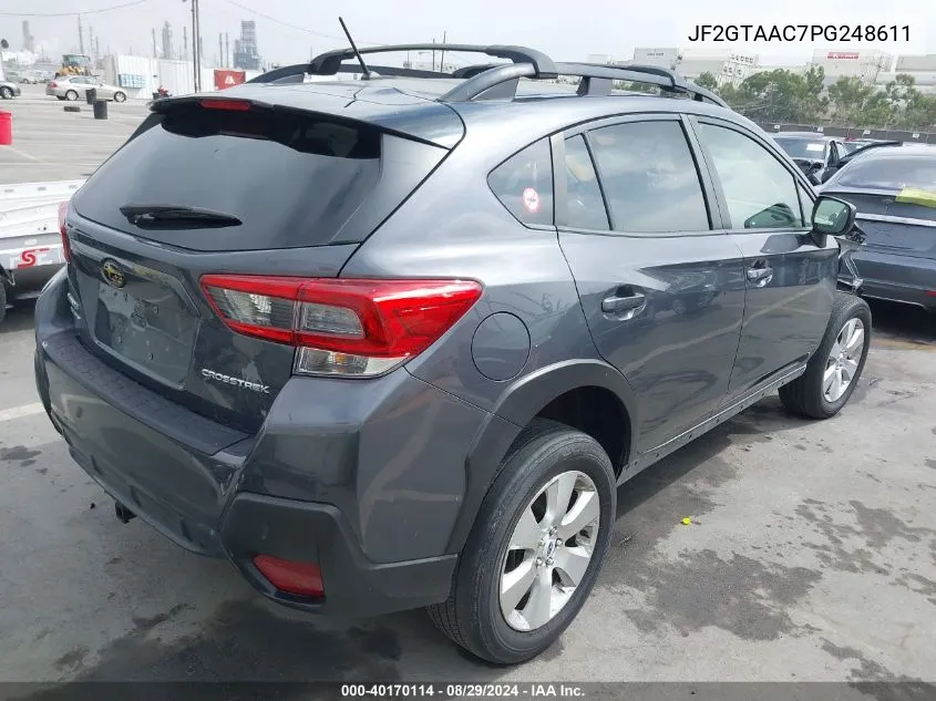 JF2GTAAC7PG248611 2023 Subaru Crosstrek