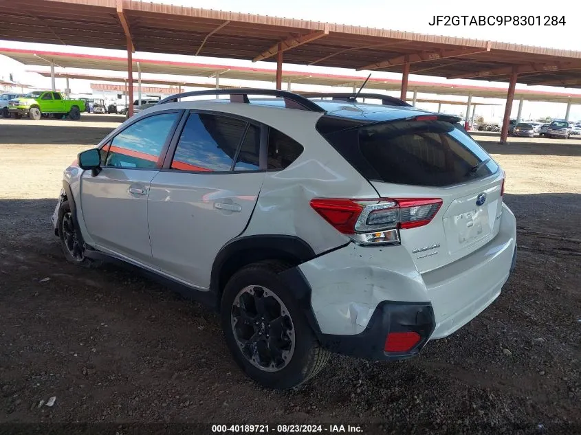 2023 Subaru Crosstrek VIN: JF2GTABC9P8301284 Lot: 40189721