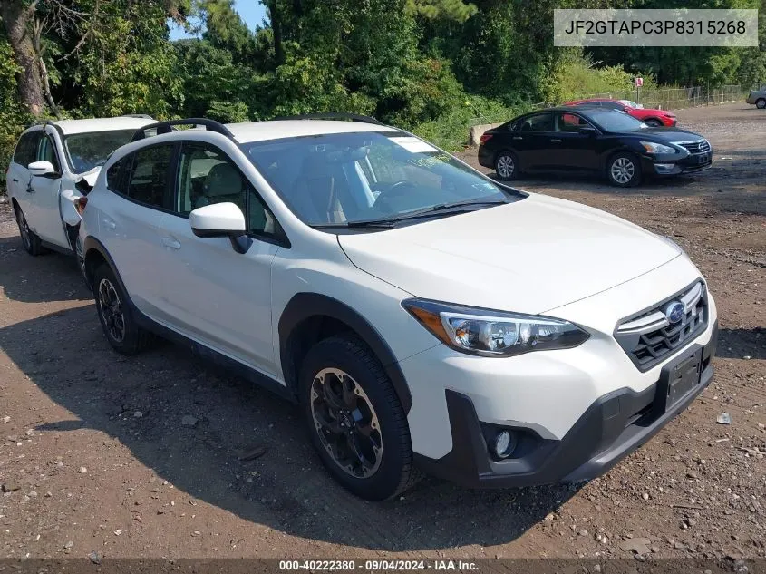 JF2GTAPC3P8315268 2023 Subaru Crosstrek Premium