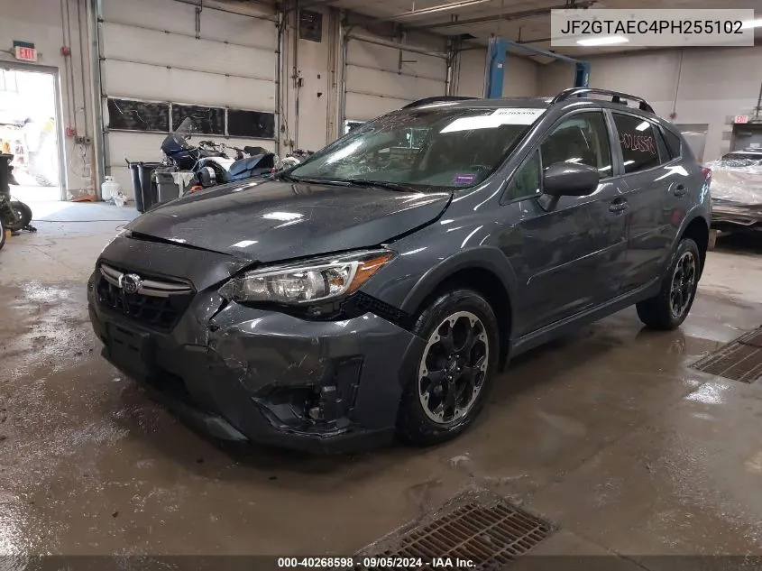 2023 Subaru Crosstrek Premium VIN: JF2GTAEC4PH255102 Lot: 40268598