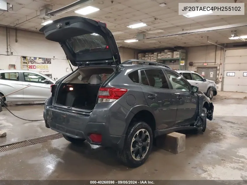 2023 Subaru Crosstrek Premium VIN: JF2GTAEC4PH255102 Lot: 40268598