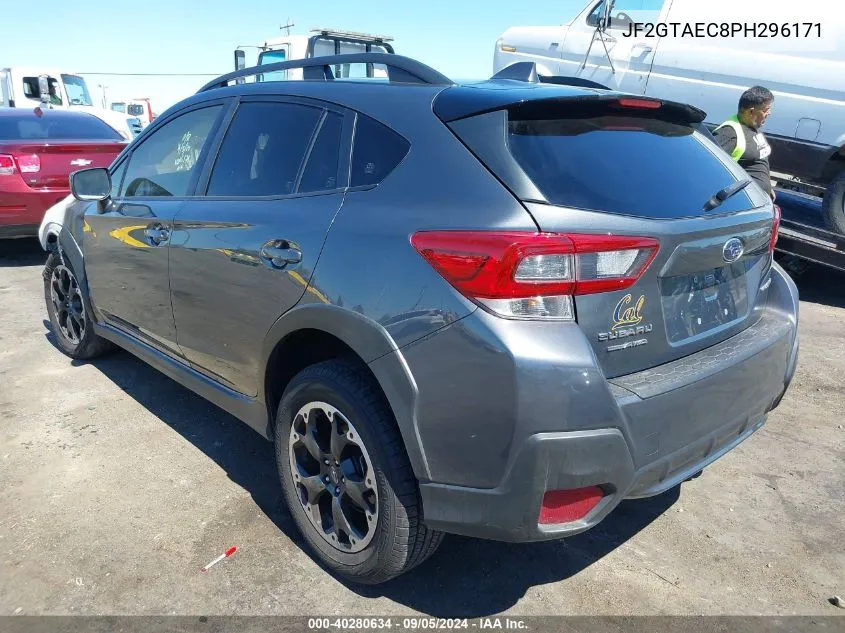 2023 Subaru Crosstrek Premium VIN: JF2GTAEC8PH296171 Lot: 40280634