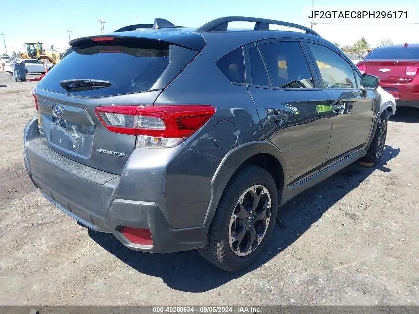 2023 Subaru Crosstrek Premium VIN: JF2GTAEC8PH296171 Lot: 40280634