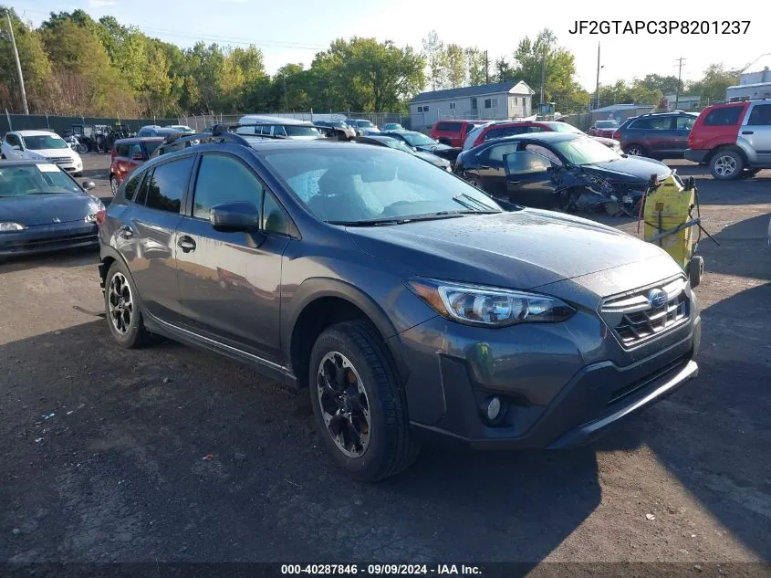 2023 Subaru Crosstrek Premium VIN: JF2GTAPC3P8201237 Lot: 40287846