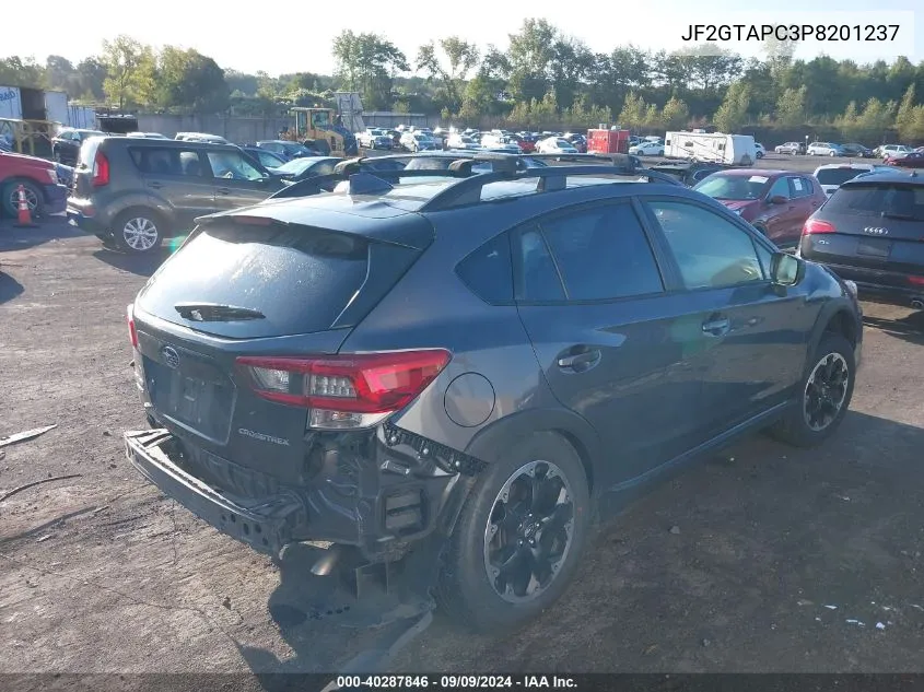 2023 Subaru Crosstrek Premium VIN: JF2GTAPC3P8201237 Lot: 40287846