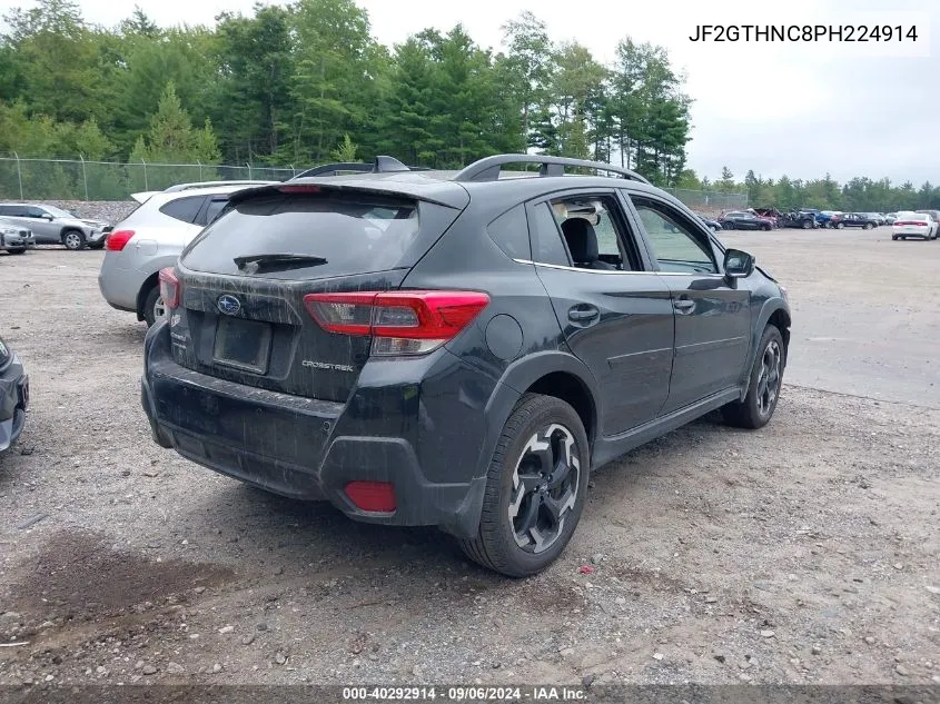 2023 Subaru Crosstrek Limited VIN: JF2GTHNC8PH224914 Lot: 40292914