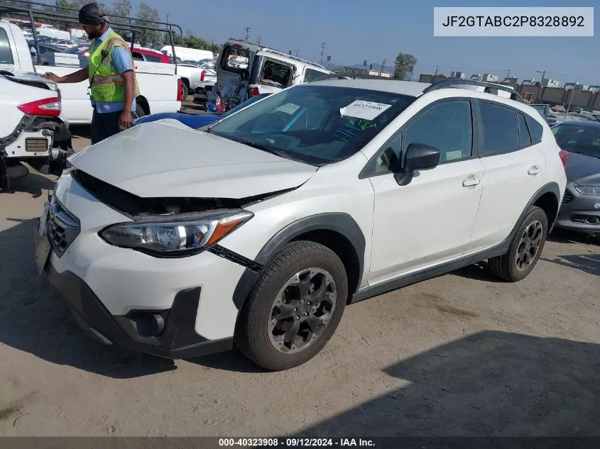 2023 Subaru Crosstrek VIN: JF2GTABC2P8328892 Lot: 40323908