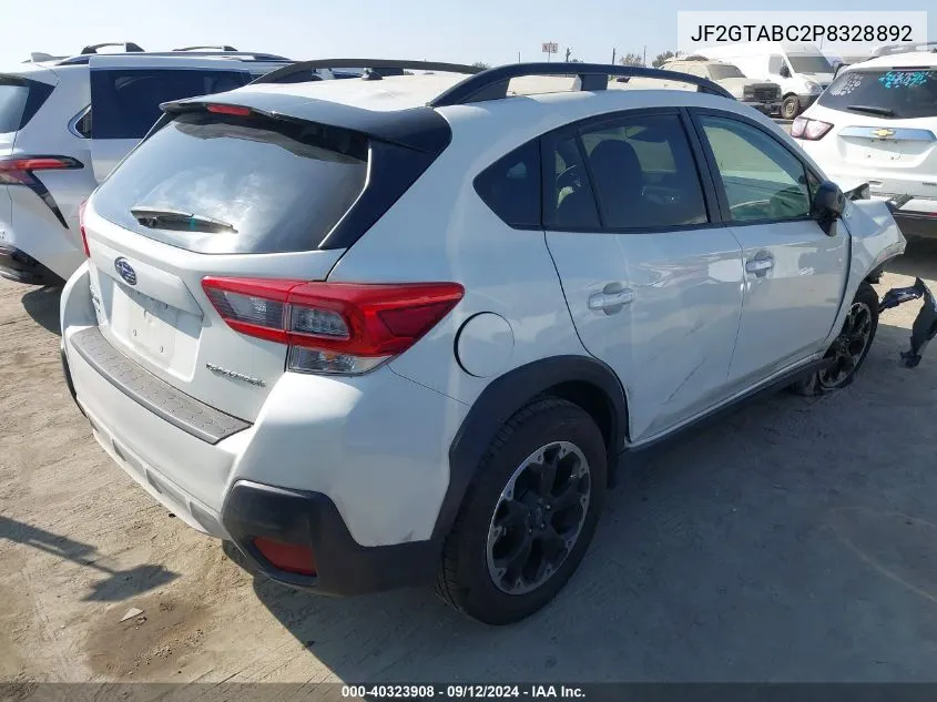 2023 Subaru Crosstrek VIN: JF2GTABC2P8328892 Lot: 40323908