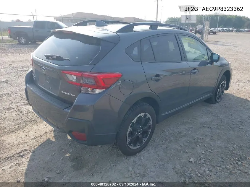 2023 Subaru Crosstrek Premium VIN: JF2GTAEC9P8323362 Lot: 40326702