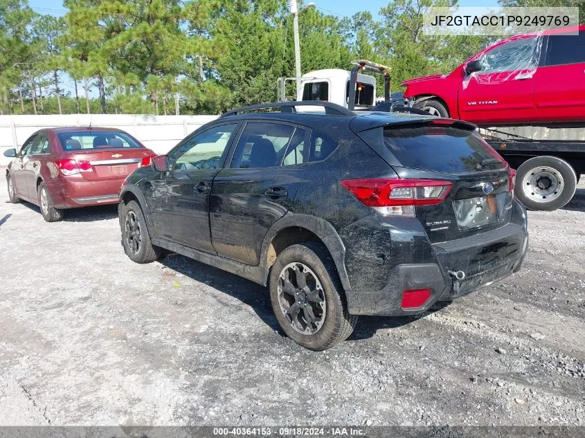 2023 Subaru Crosstrek Premium VIN: JF2GTACC1P9249769 Lot: 40364153