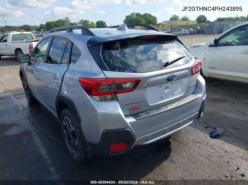 2023 Subaru Crosstrek Limited VIN: JF2GTHNC4PH243895 Lot: 40394434