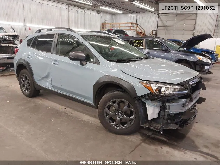 2023 Subaru Crosstrek Sport VIN: JF2GTHSC9PH231052 Lot: 40399984