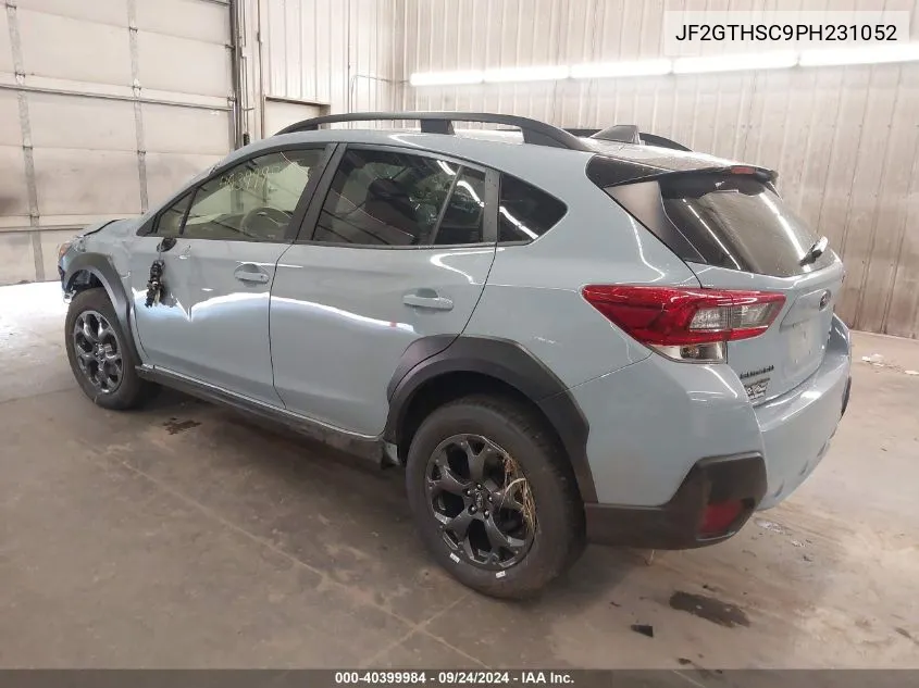 2023 Subaru Crosstrek Sport VIN: JF2GTHSC9PH231052 Lot: 40399984