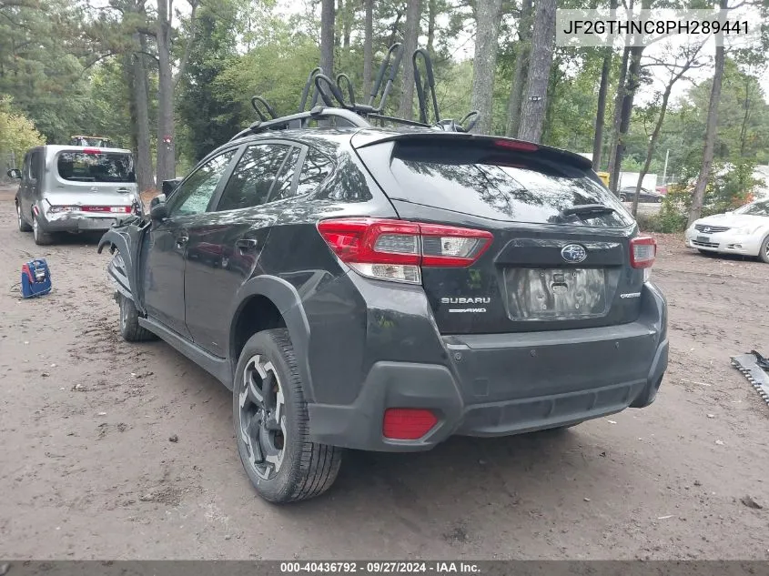 2023 Subaru Crosstrek Limited VIN: JF2GTHNC8PH289441 Lot: 40436792