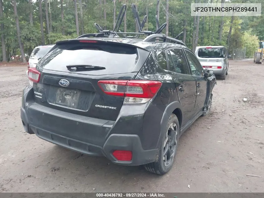 2023 Subaru Crosstrek Limited VIN: JF2GTHNC8PH289441 Lot: 40436792