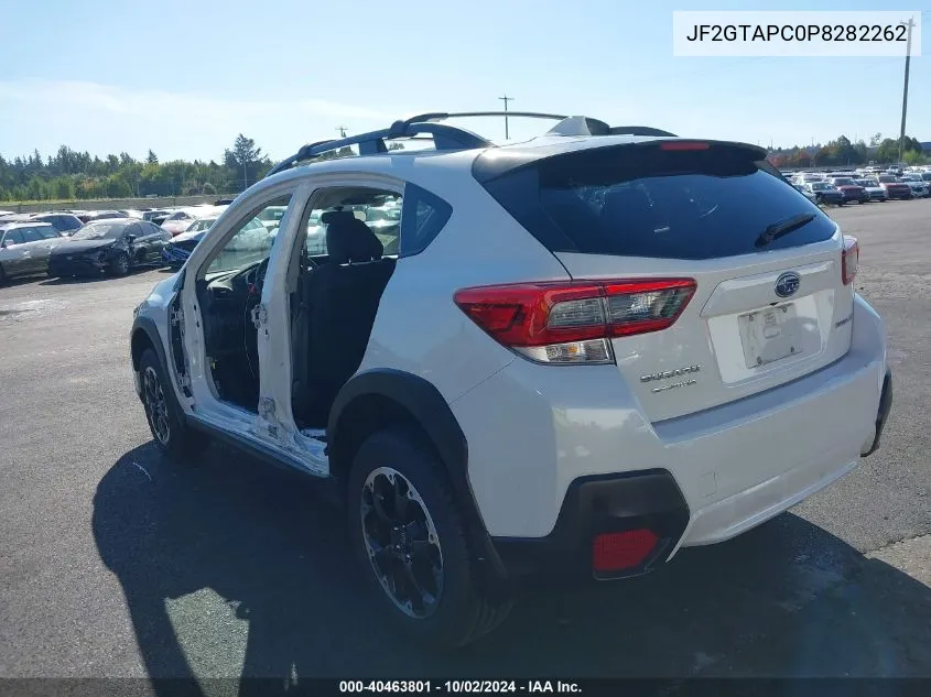 2023 Subaru Crosstrek Premium VIN: JF2GTAPC0P8282262 Lot: 40463801