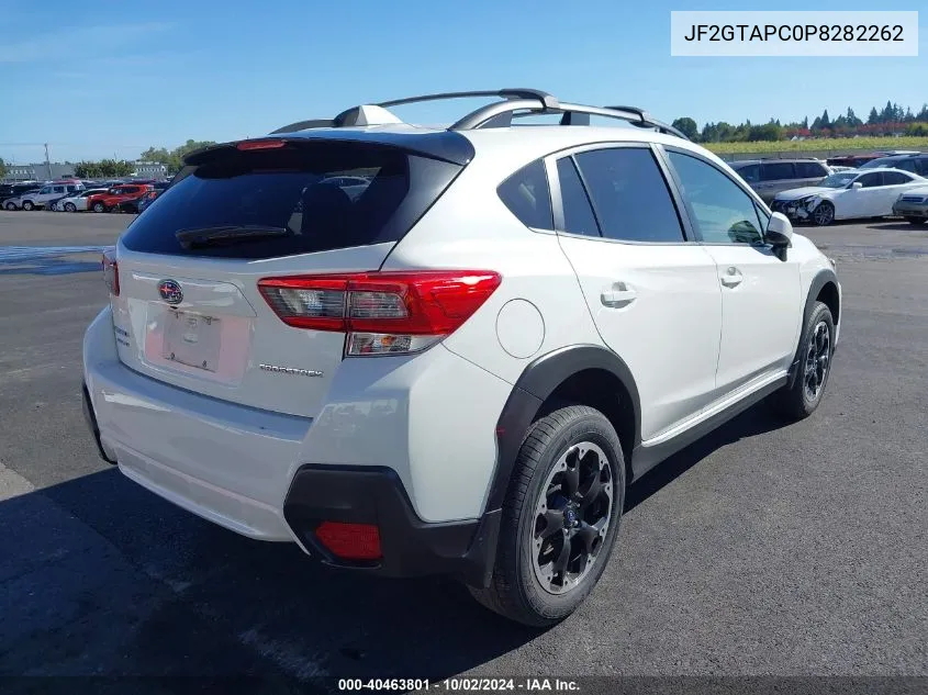 2023 Subaru Crosstrek Premium VIN: JF2GTAPC0P8282262 Lot: 40463801