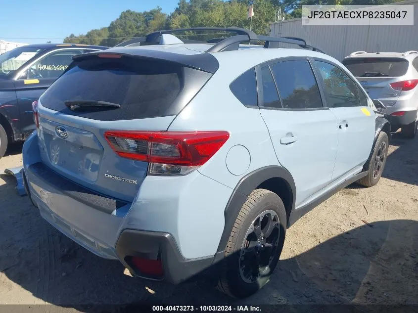 2023 Subaru Crosstrek Premium VIN: JF2GTAECXP8235047 Lot: 40473273