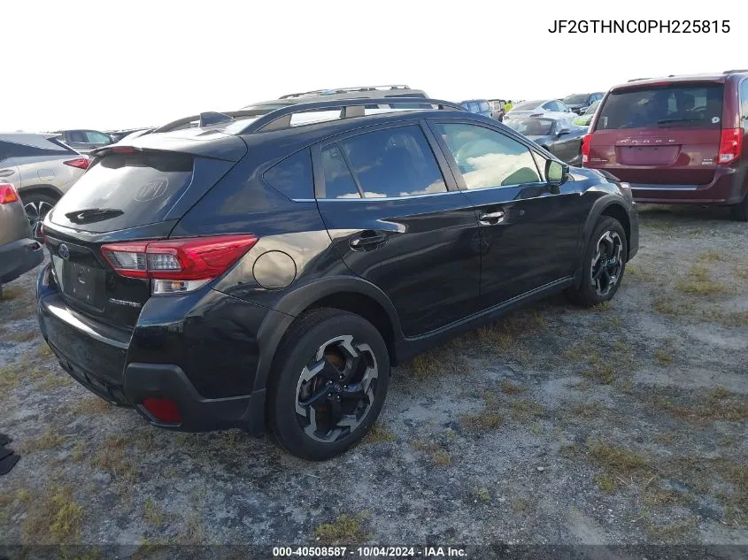 2023 Subaru Crosstrek Limited VIN: JF2GTHNC0PH225815 Lot: 40508587