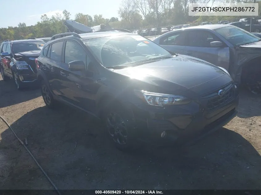 2023 Subaru Crosstrek Sport VIN: JF2GTHSCXPH286772 Lot: 40509420