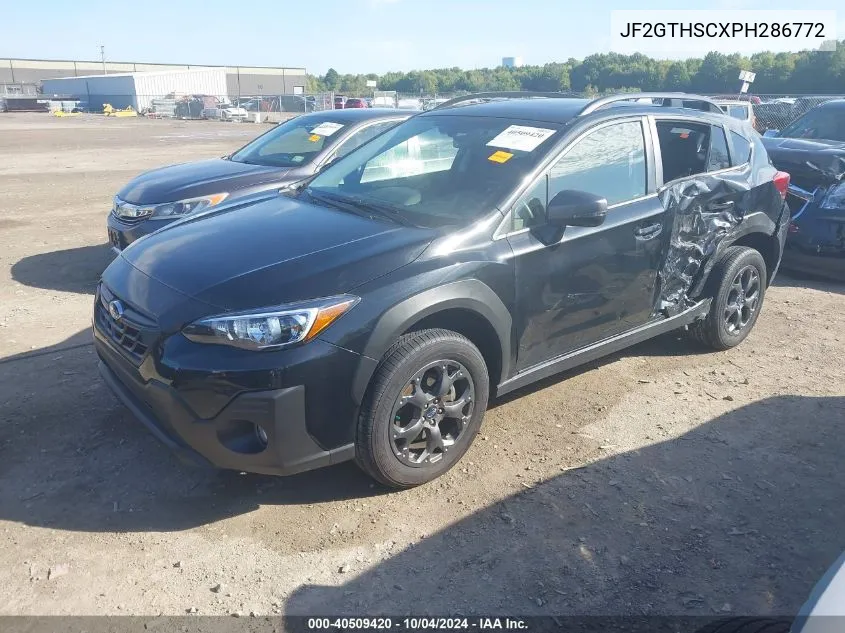 2023 Subaru Crosstrek Sport VIN: JF2GTHSCXPH286772 Lot: 40509420