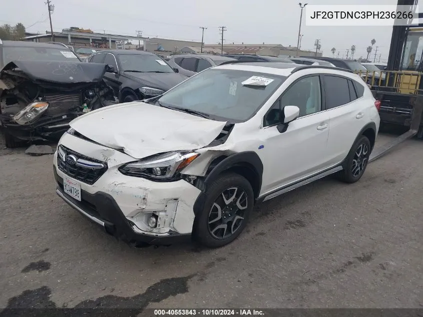 2023 Subaru Crosstrek Limited VIN: JF2GTDNC3PH236266 Lot: 40553843