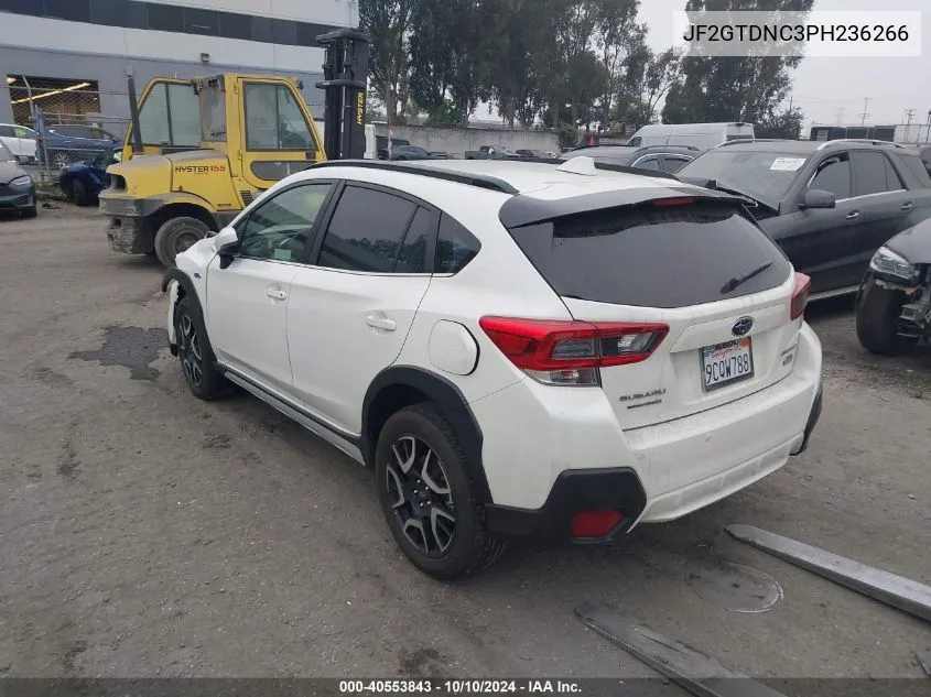 2023 Subaru Crosstrek Limited VIN: JF2GTDNC3PH236266 Lot: 40553843