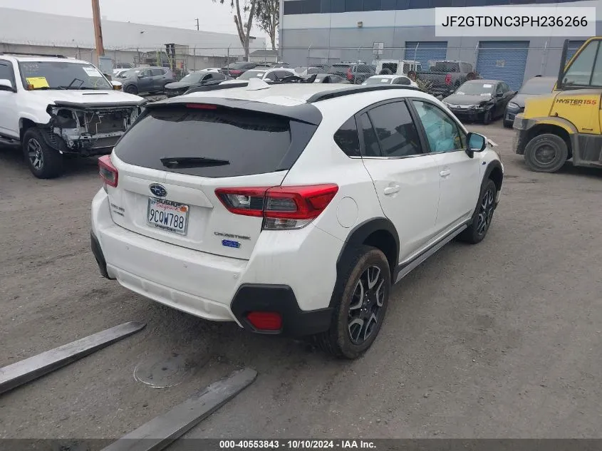 2023 Subaru Crosstrek Limited VIN: JF2GTDNC3PH236266 Lot: 40553843