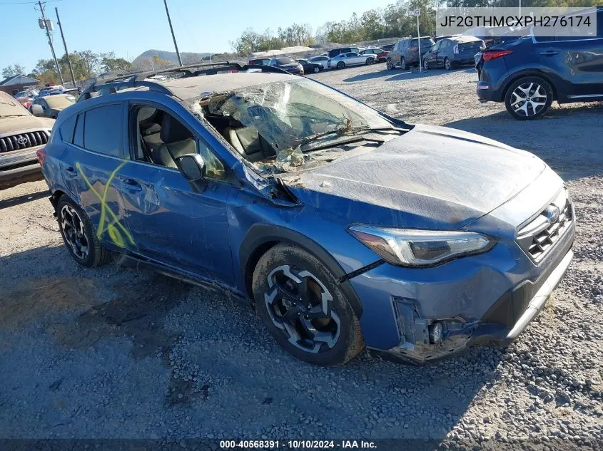 2023 Subaru Crosstrek Limited VIN: JF2GTHMCXPH276174 Lot: 40568391