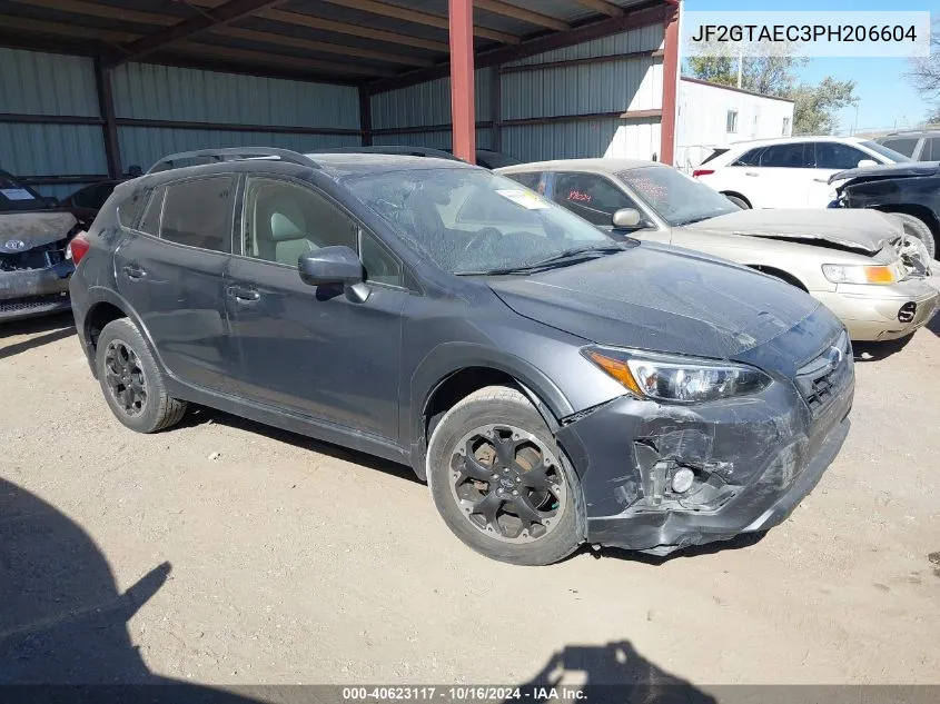 2023 Subaru Crosstrek Premium VIN: JF2GTAEC3PH206604 Lot: 40623117