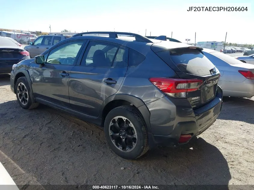 2023 Subaru Crosstrek Premium VIN: JF2GTAEC3PH206604 Lot: 40623117