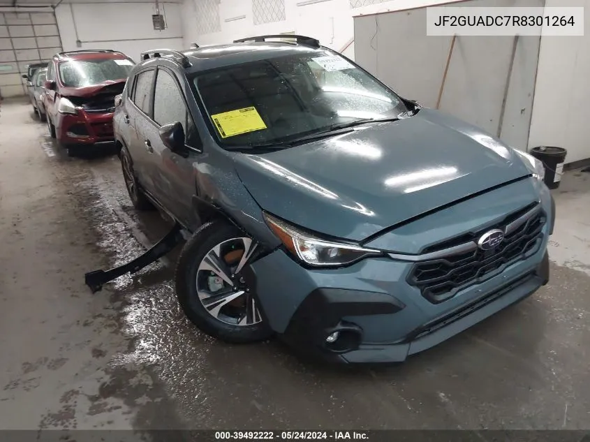 2024 Subaru Crosstrek Premium VIN: JF2GUADC7R8301264 Lot: 39492222