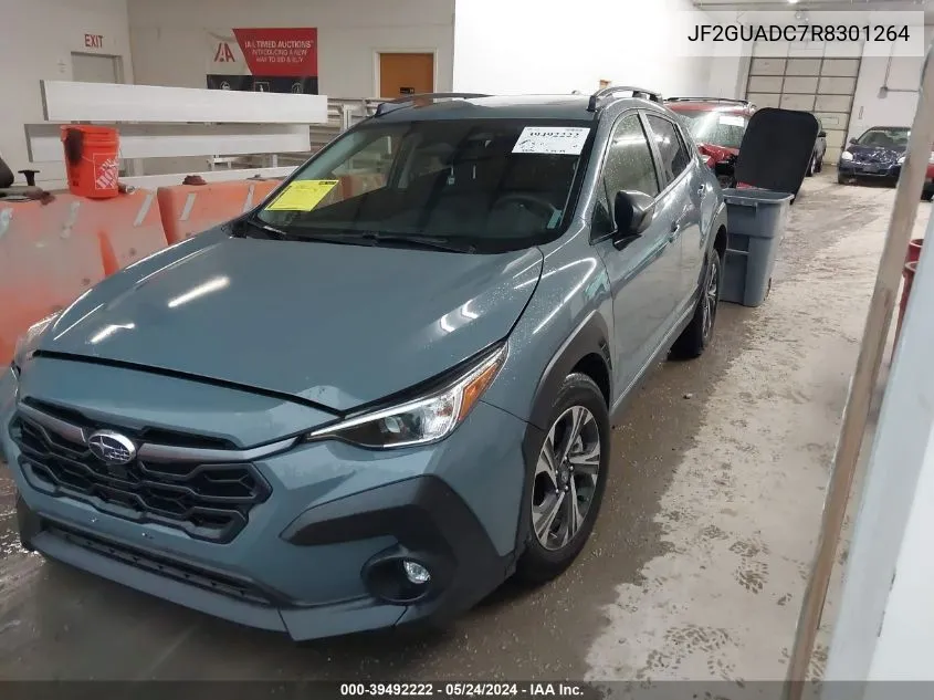 2024 Subaru Crosstrek Premium VIN: JF2GUADC7R8301264 Lot: 39492222