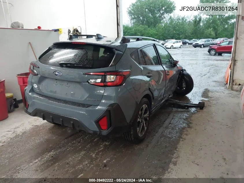 2024 Subaru Crosstrek Premium VIN: JF2GUADC7R8301264 Lot: 39492222